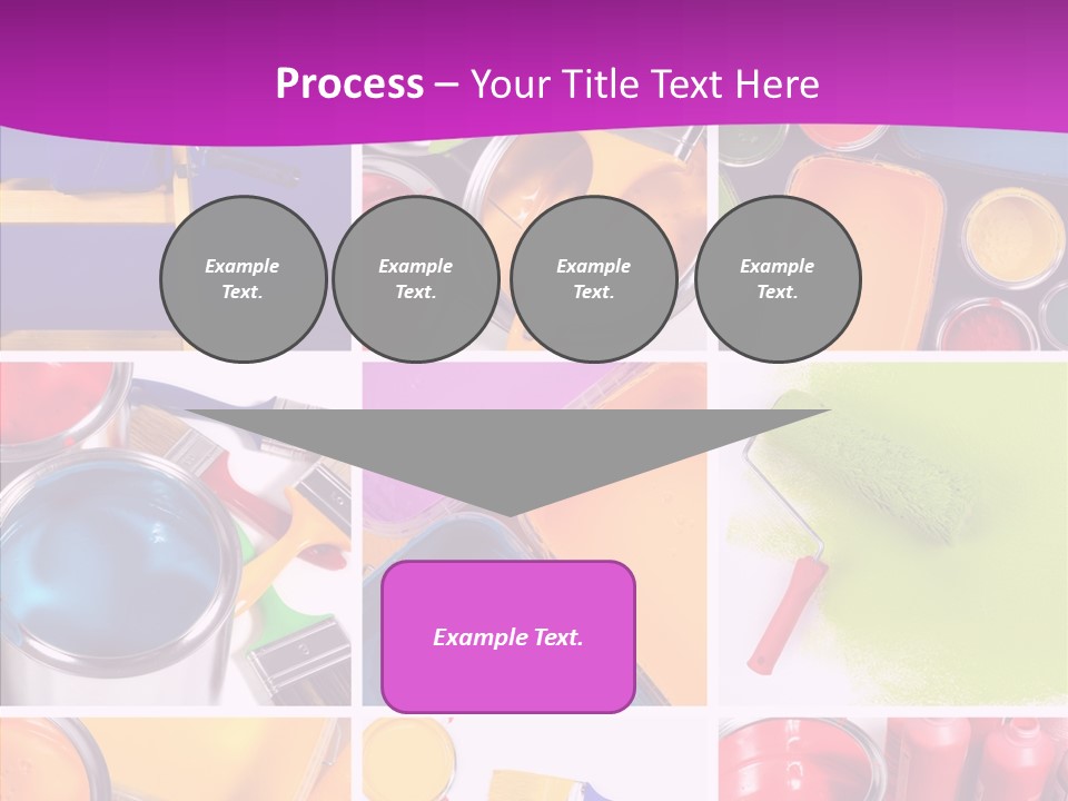 Residential Brushing House PowerPoint Template