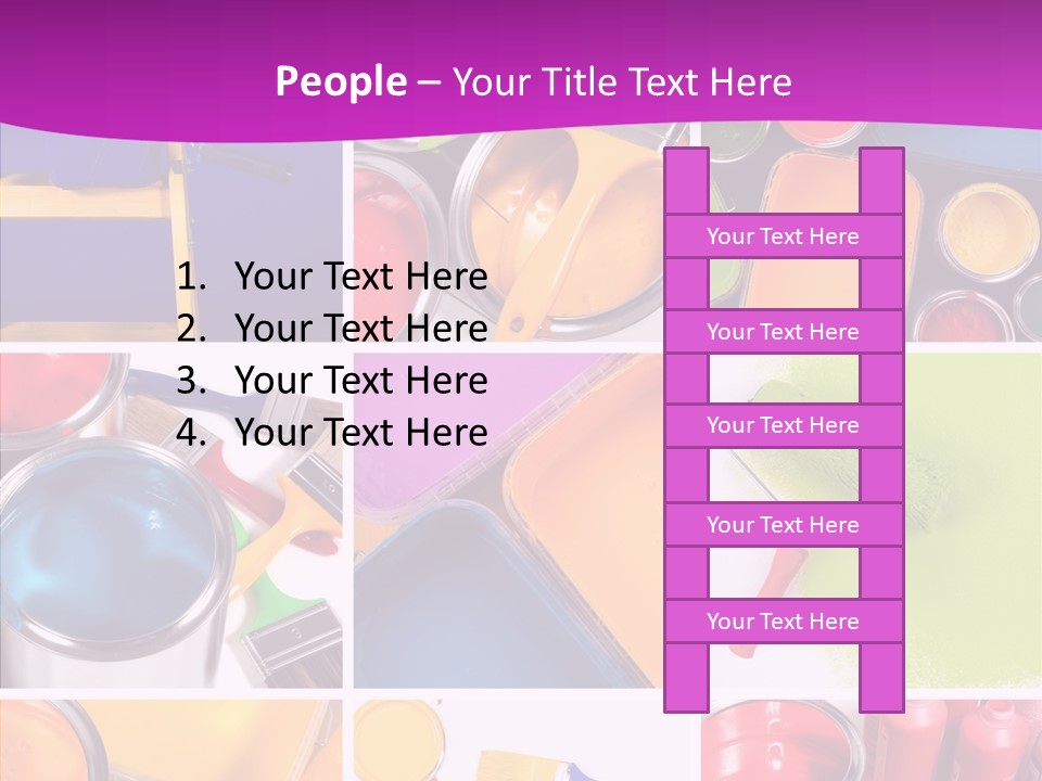 Residential Brushing House PowerPoint Template