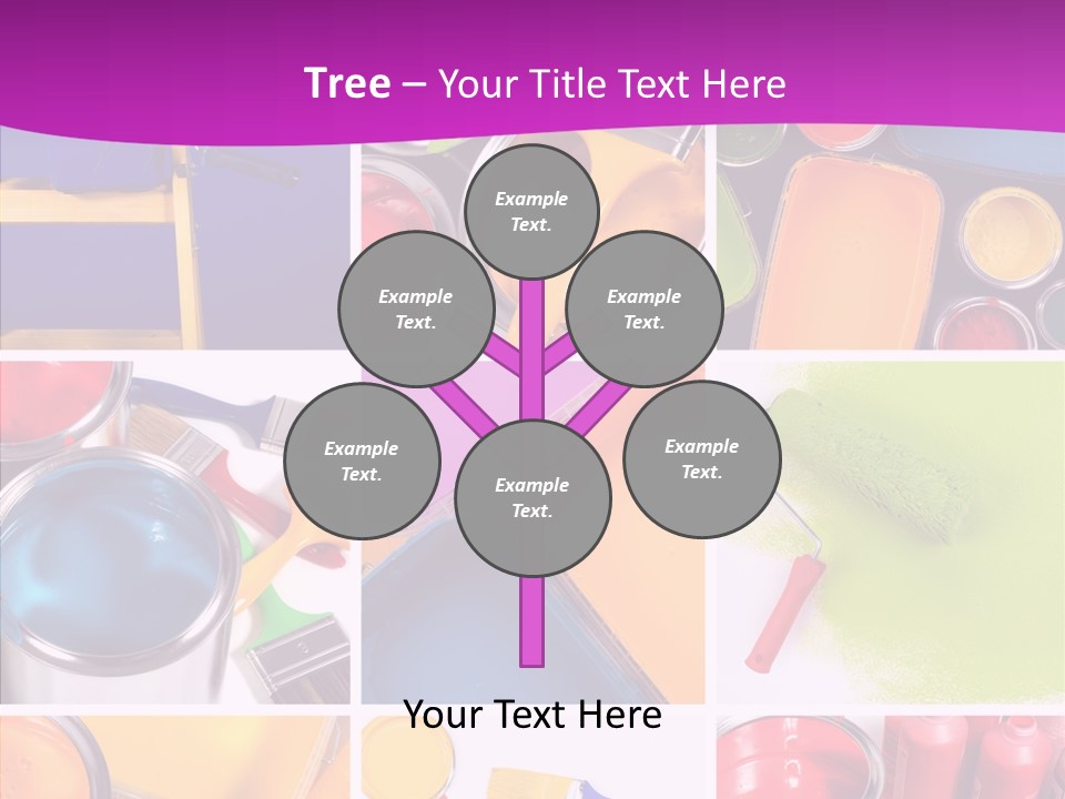 Residential Brushing House PowerPoint Template
