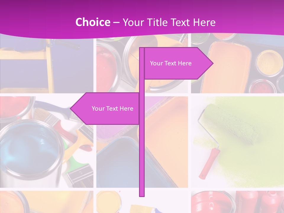 Residential Brushing House PowerPoint Template