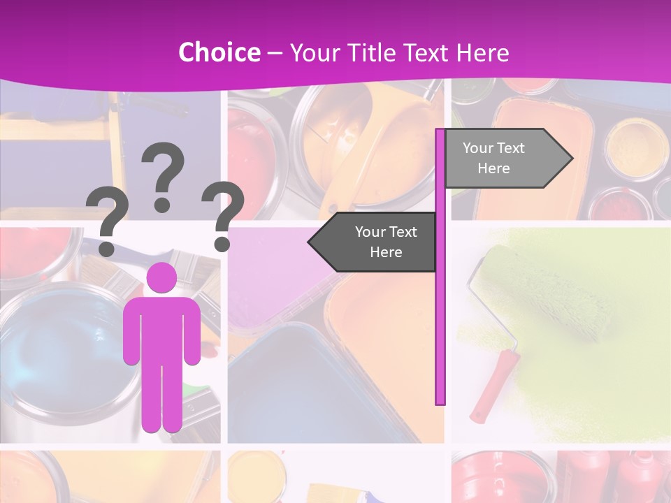 Residential Brushing House PowerPoint Template