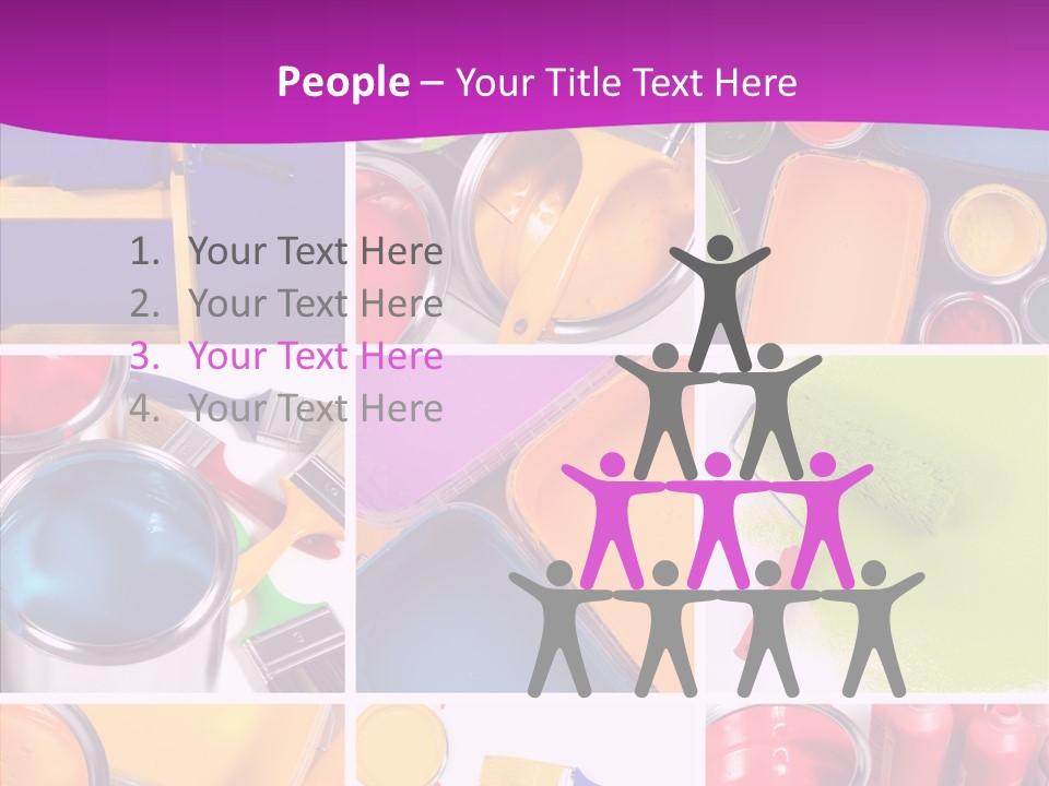 Residential Brushing House PowerPoint Template