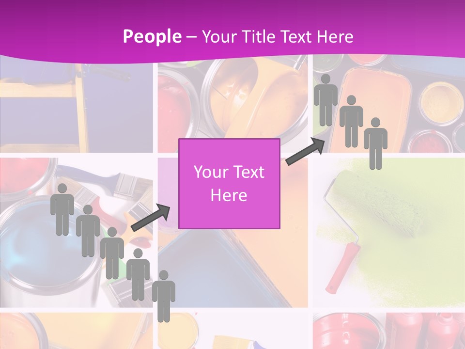 Residential Brushing House PowerPoint Template