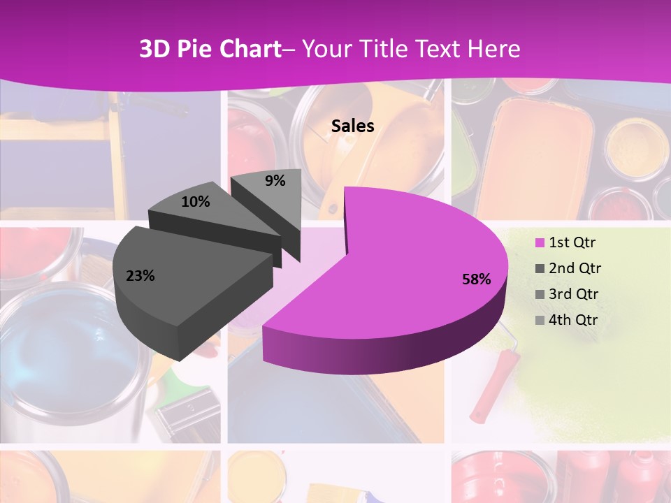 Residential Brushing House PowerPoint Template