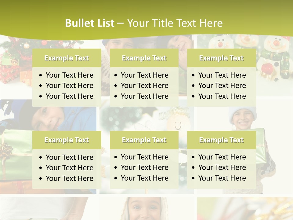 Man Blue Hold PowerPoint Template