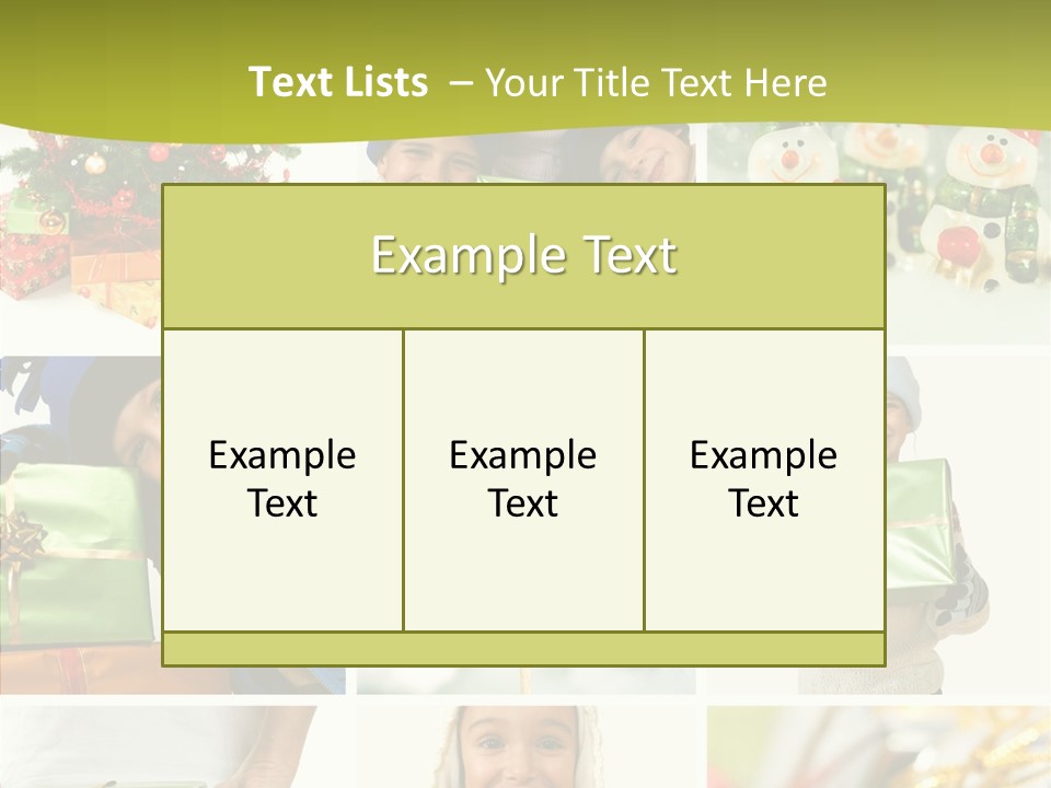 Man Blue Hold PowerPoint Template