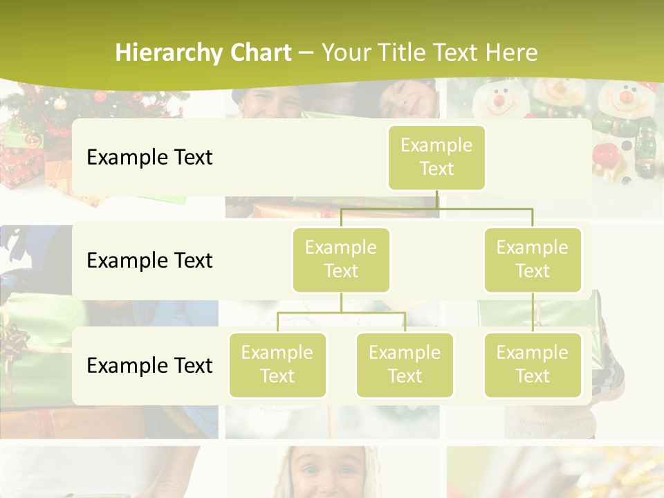 Man Blue Hold PowerPoint Template