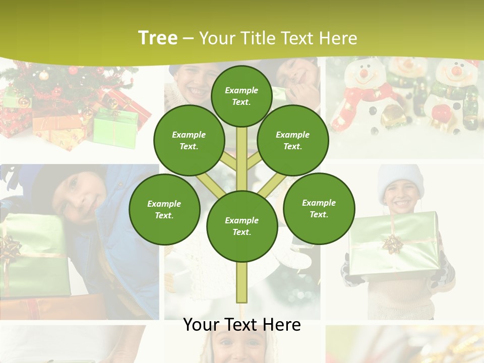 Man Blue Hold PowerPoint Template