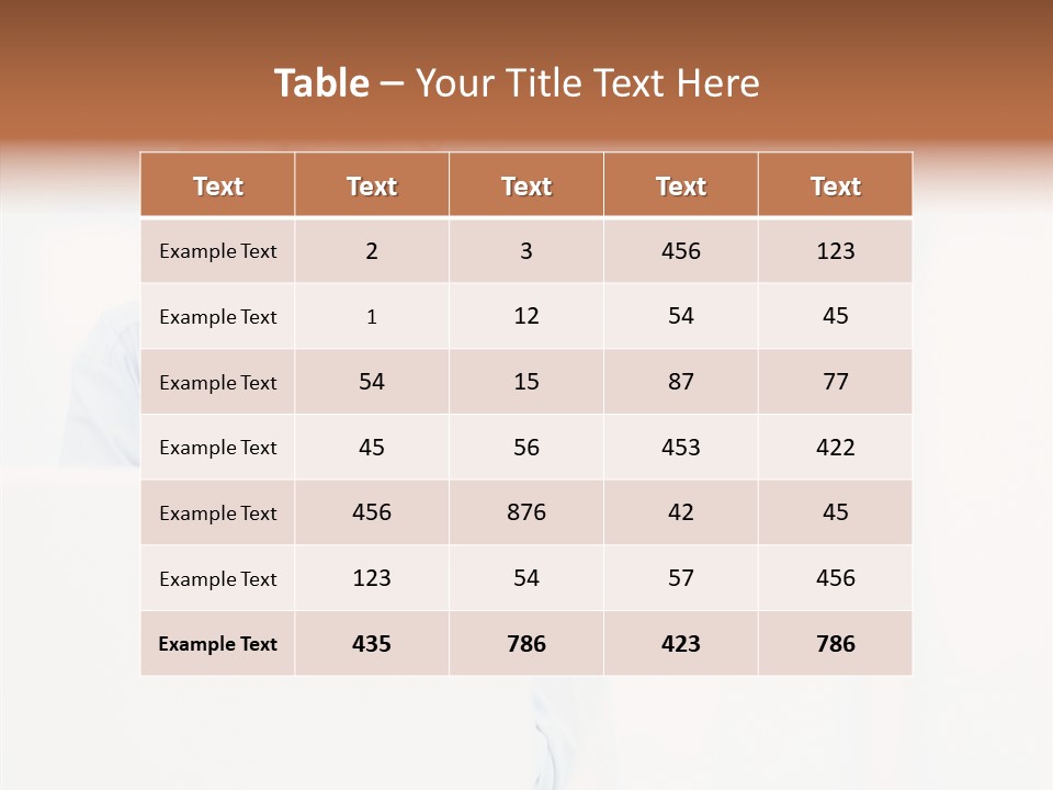 Character Management Di Cu Ion PowerPoint Template