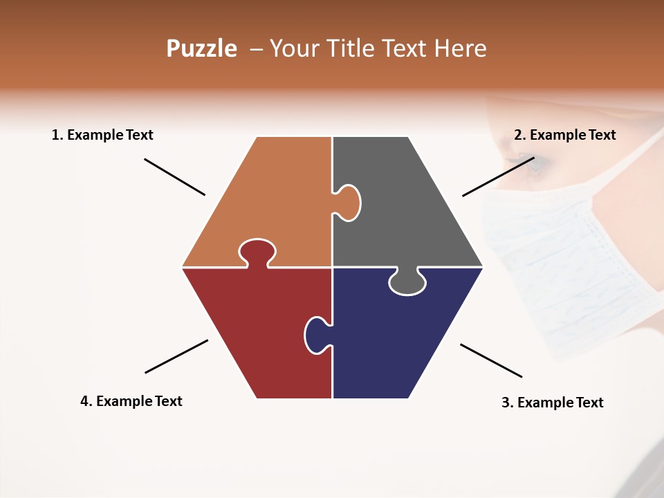 Happy Group Teamwork PowerPoint Template