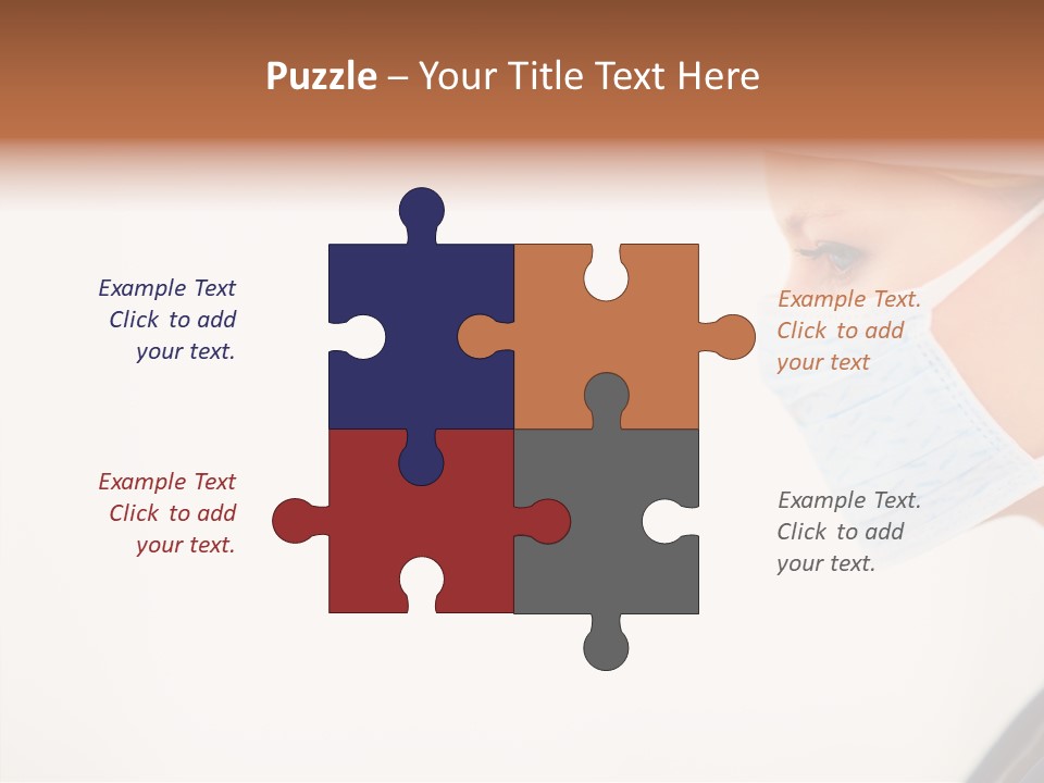 Happy Group Teamwork PowerPoint Template