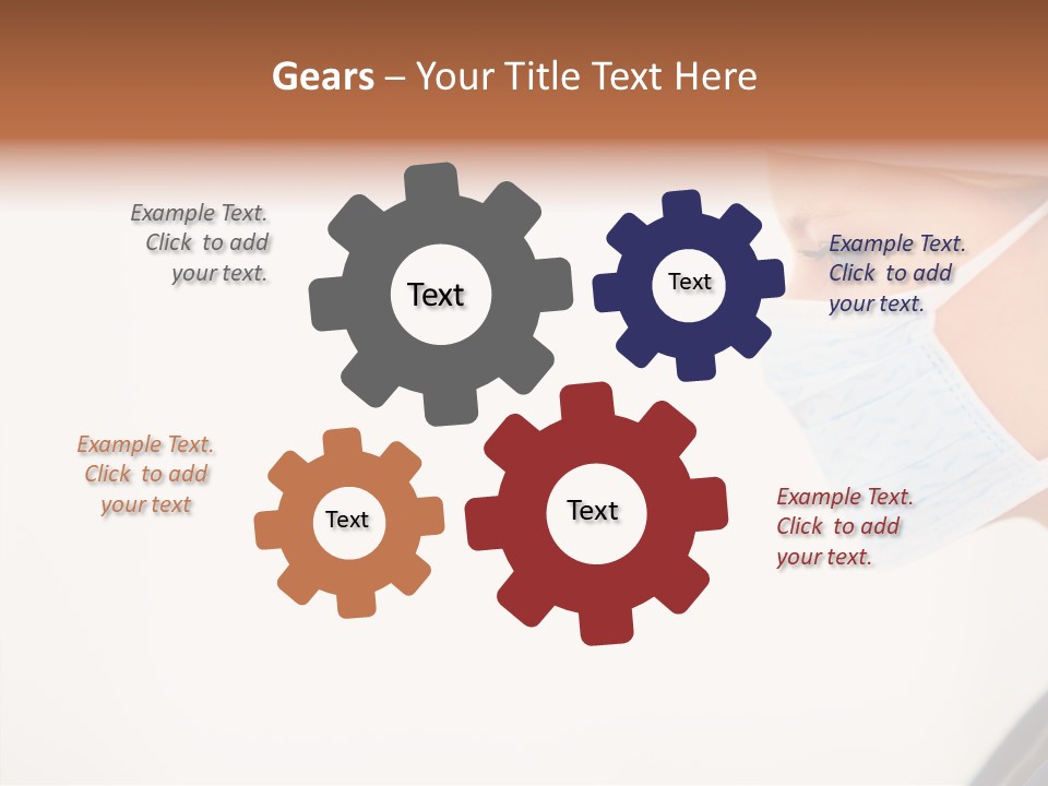 Happy Group Teamwork PowerPoint Template