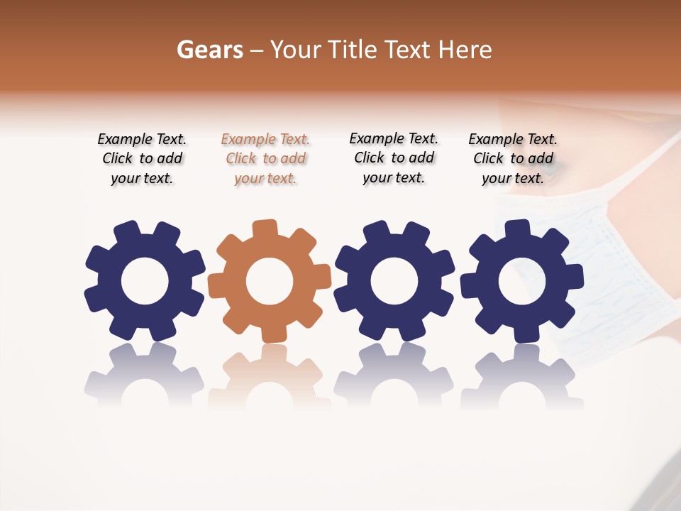 Happy Group Teamwork PowerPoint Template