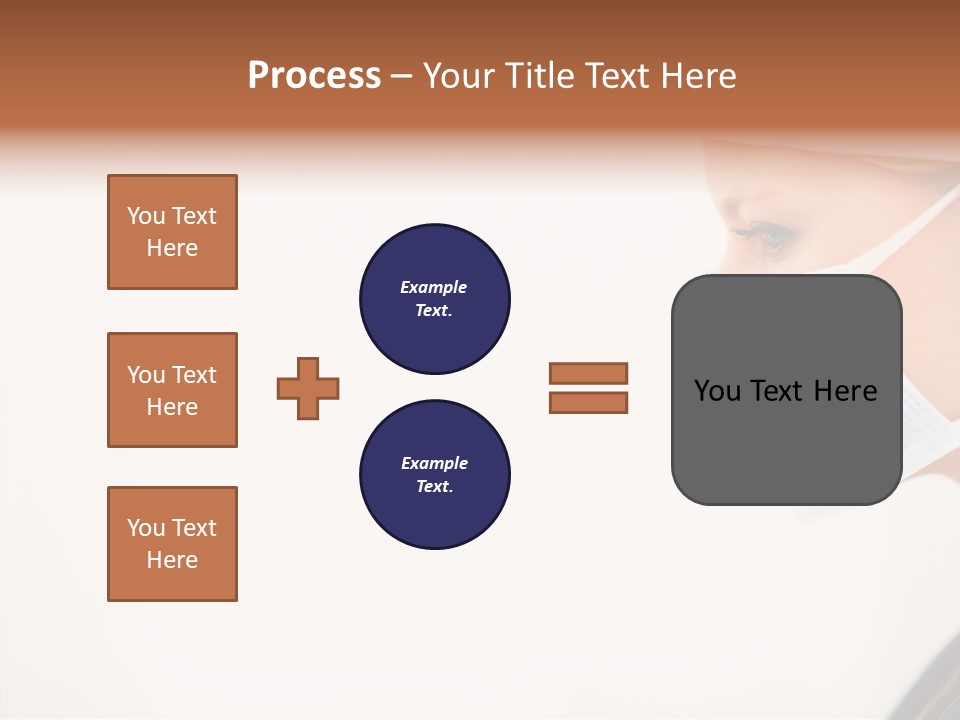 Happy Group Teamwork PowerPoint Template