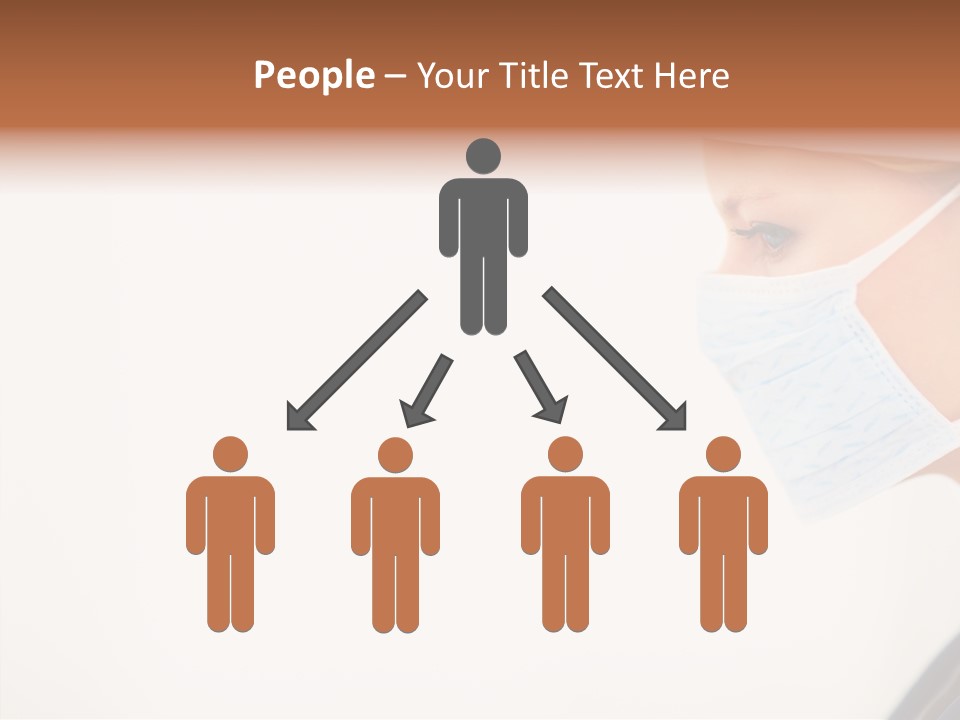 Happy Group Teamwork PowerPoint Template