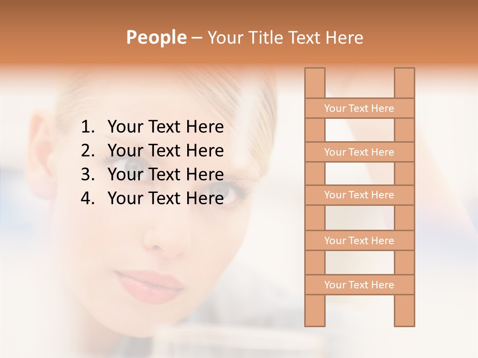 People Figure Di Cu Ion PowerPoint Template