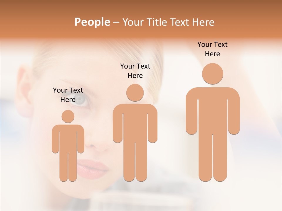 People Figure Di Cu Ion PowerPoint Template