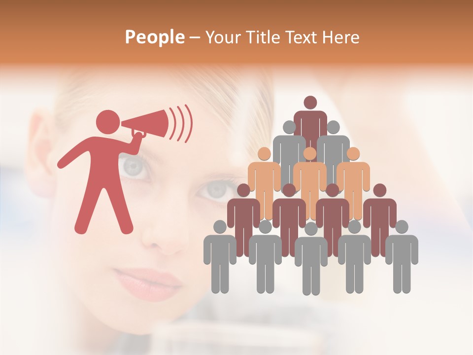 People Figure Di Cu Ion PowerPoint Template