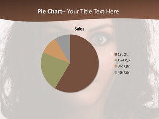 Dessert Isolated Shocked PowerPoint Template