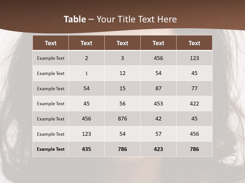 Dessert Isolated Shocked PowerPoint Template