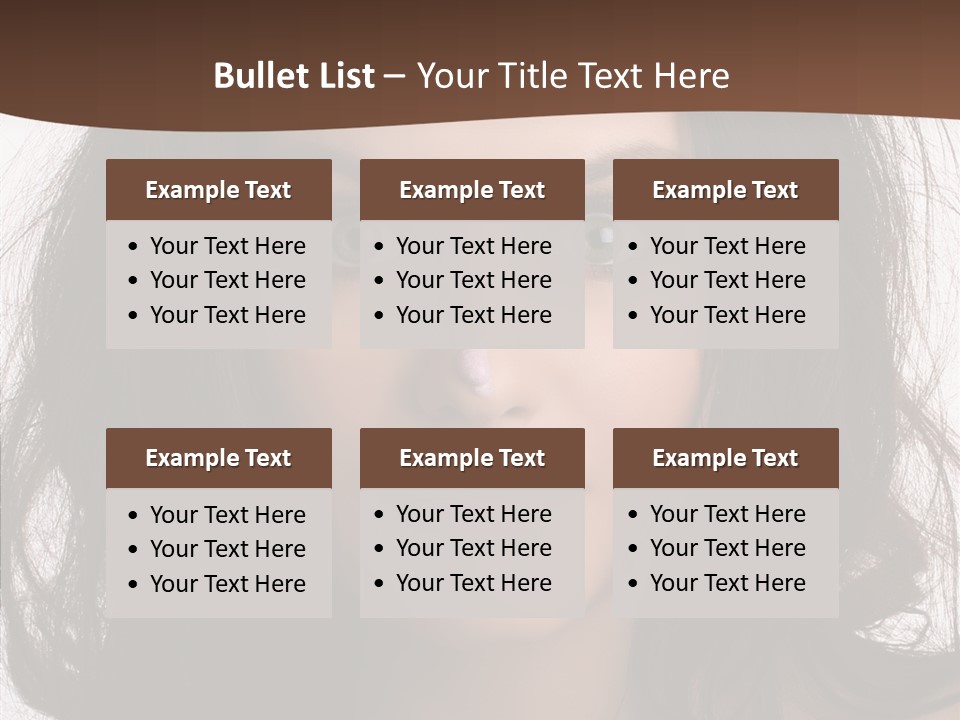 Dessert Isolated Shocked PowerPoint Template