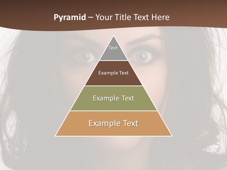Dessert Isolated Shocked PowerPoint Template