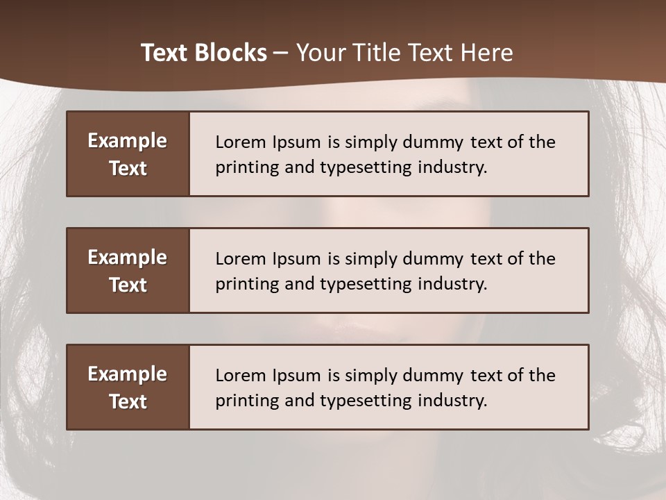 Dessert Isolated Shocked PowerPoint Template