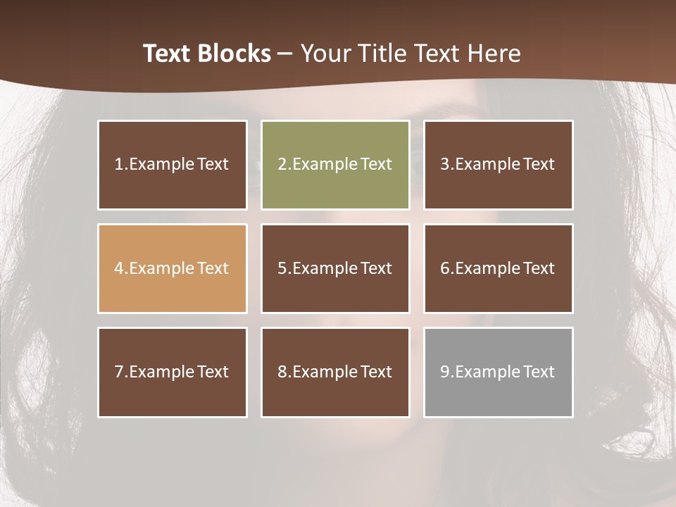 Dessert Isolated Shocked PowerPoint Template