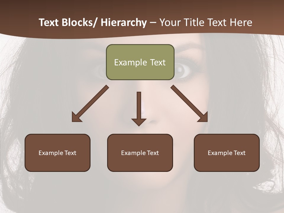 Dessert Isolated Shocked PowerPoint Template