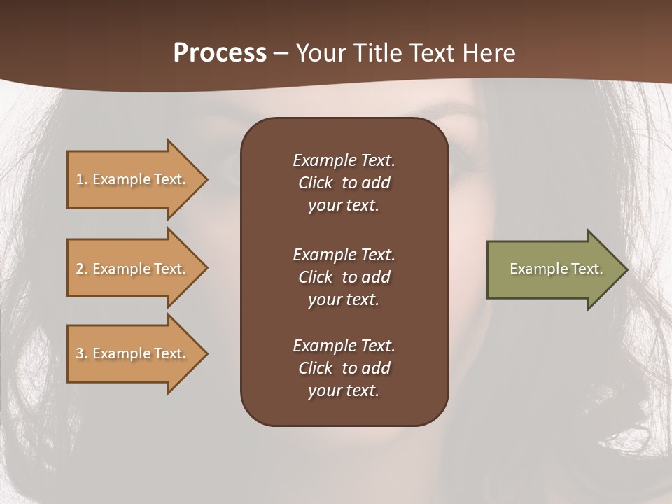 Dessert Isolated Shocked PowerPoint Template
