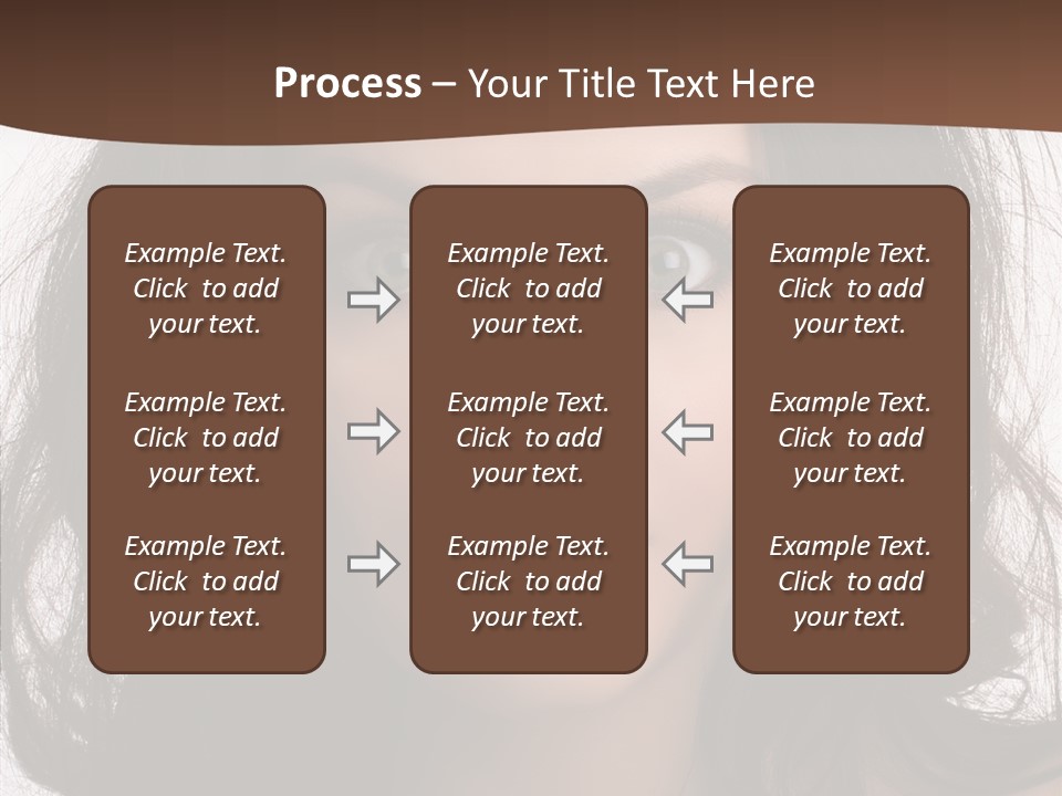 Dessert Isolated Shocked PowerPoint Template