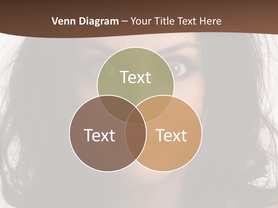 Dessert Isolated Shocked PowerPoint Template