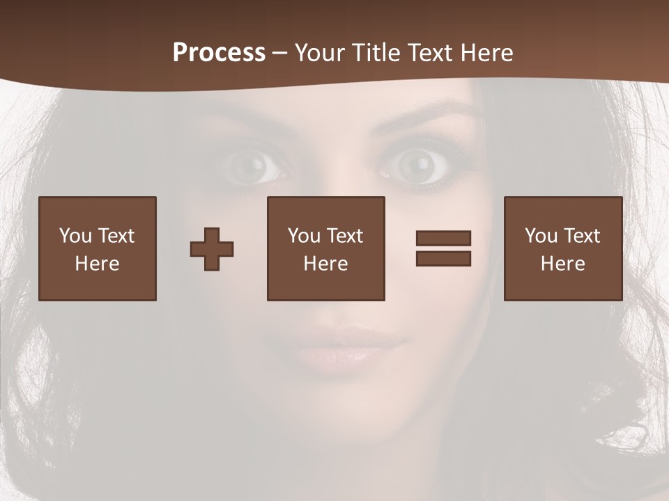 Dessert Isolated Shocked PowerPoint Template
