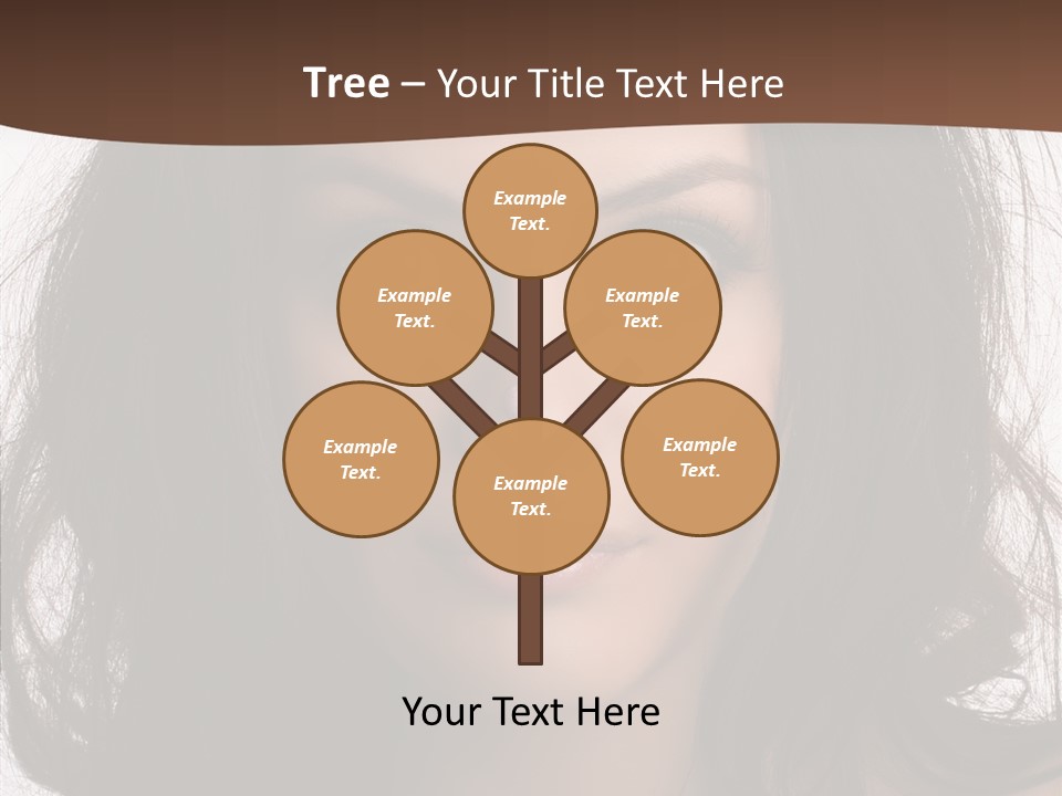 Dessert Isolated Shocked PowerPoint Template