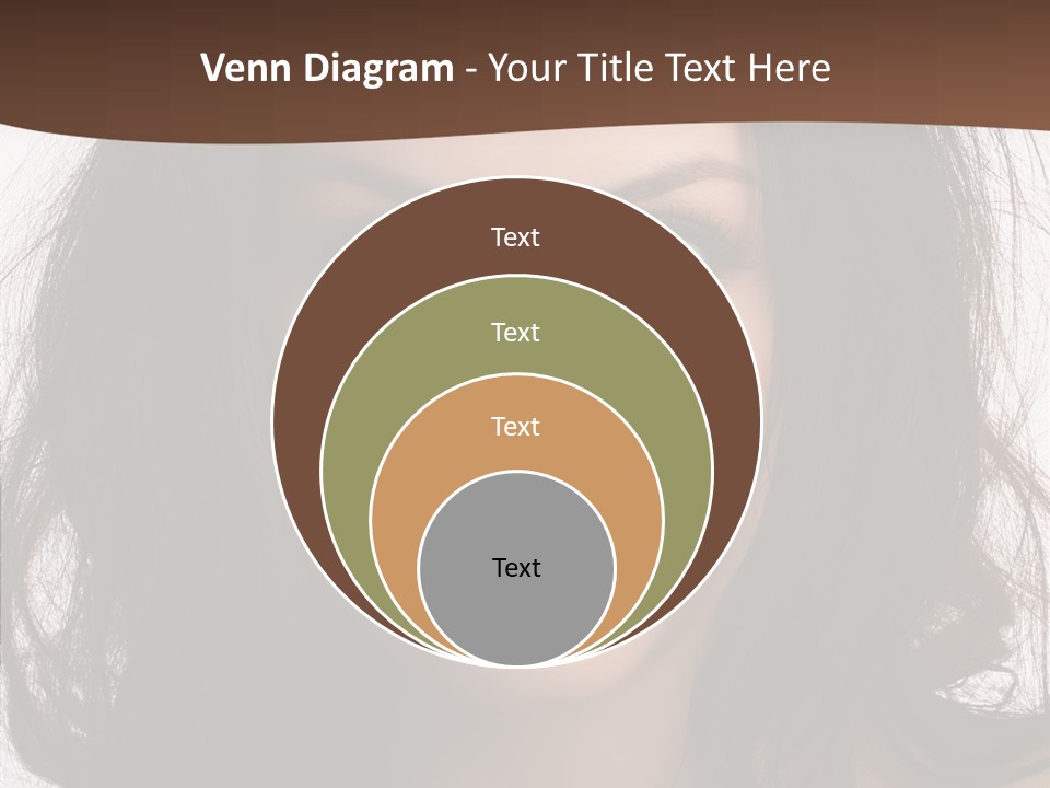 Dessert Isolated Shocked PowerPoint Template