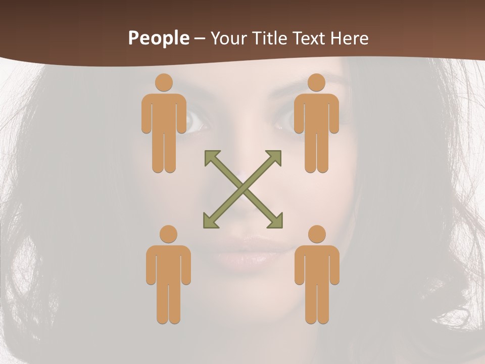 Dessert Isolated Shocked PowerPoint Template