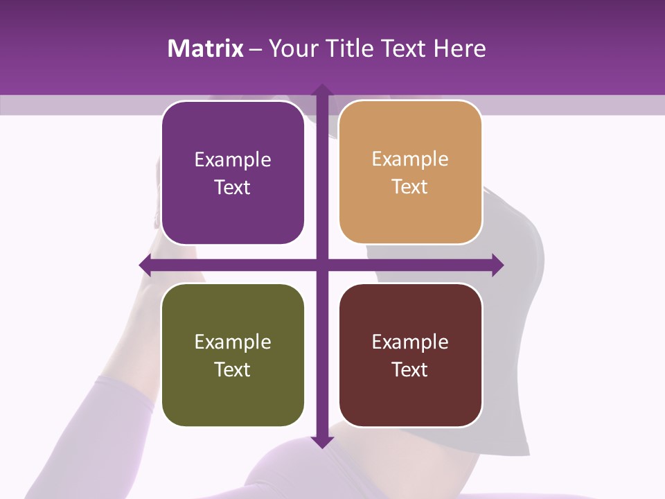 Pilates Young People PowerPoint Template