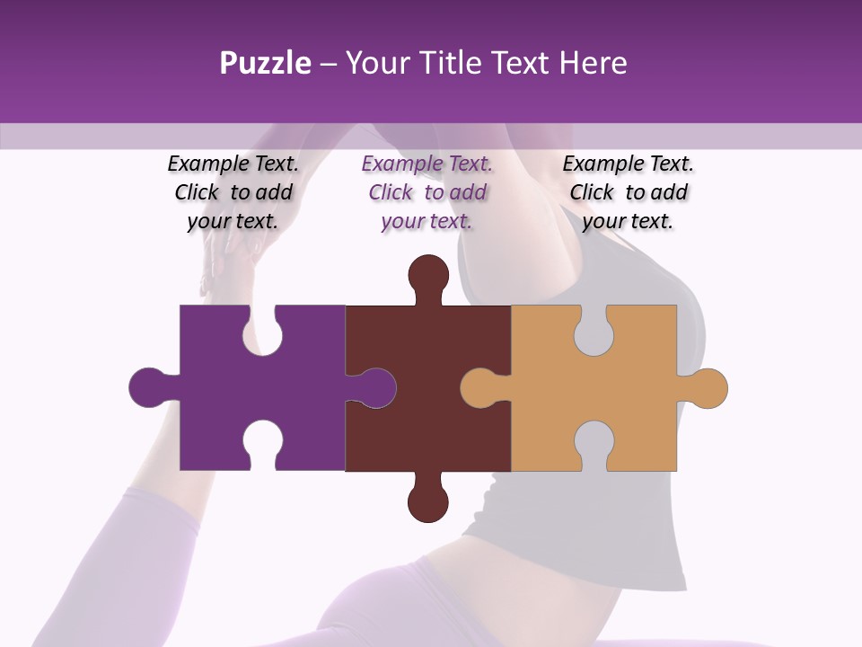 Pilates Young People PowerPoint Template