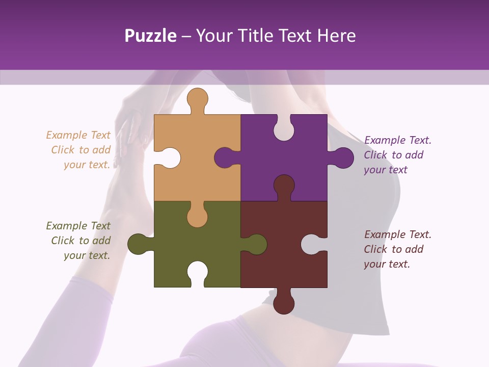 Pilates Young People PowerPoint Template