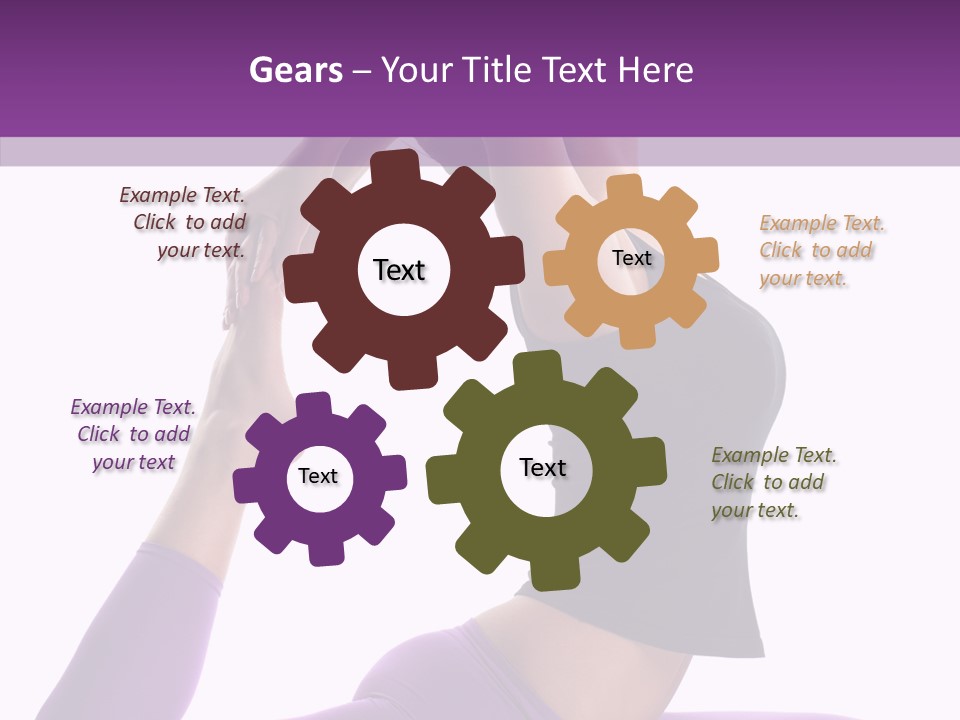 Pilates Young People PowerPoint Template