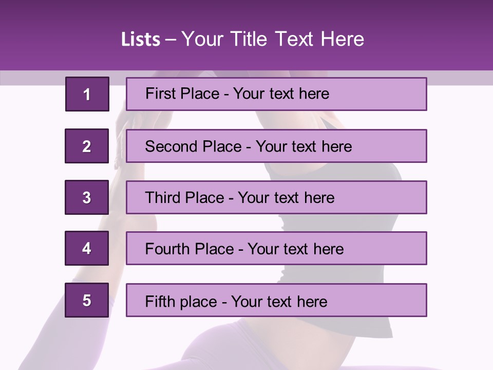 Pilates Young People PowerPoint Template