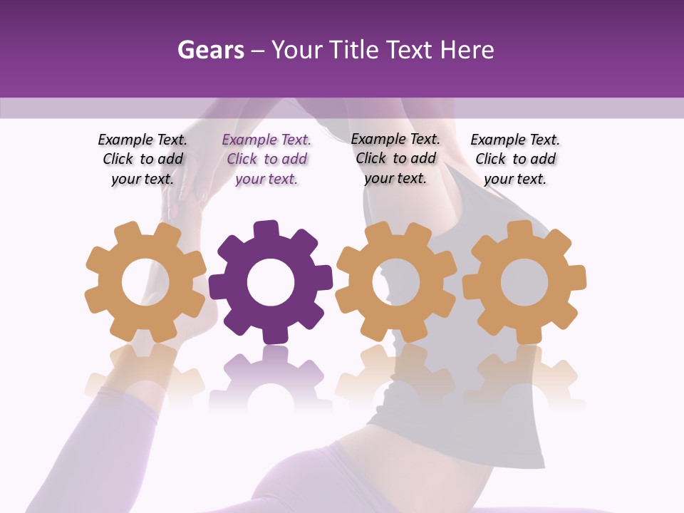 Pilates Young People PowerPoint Template