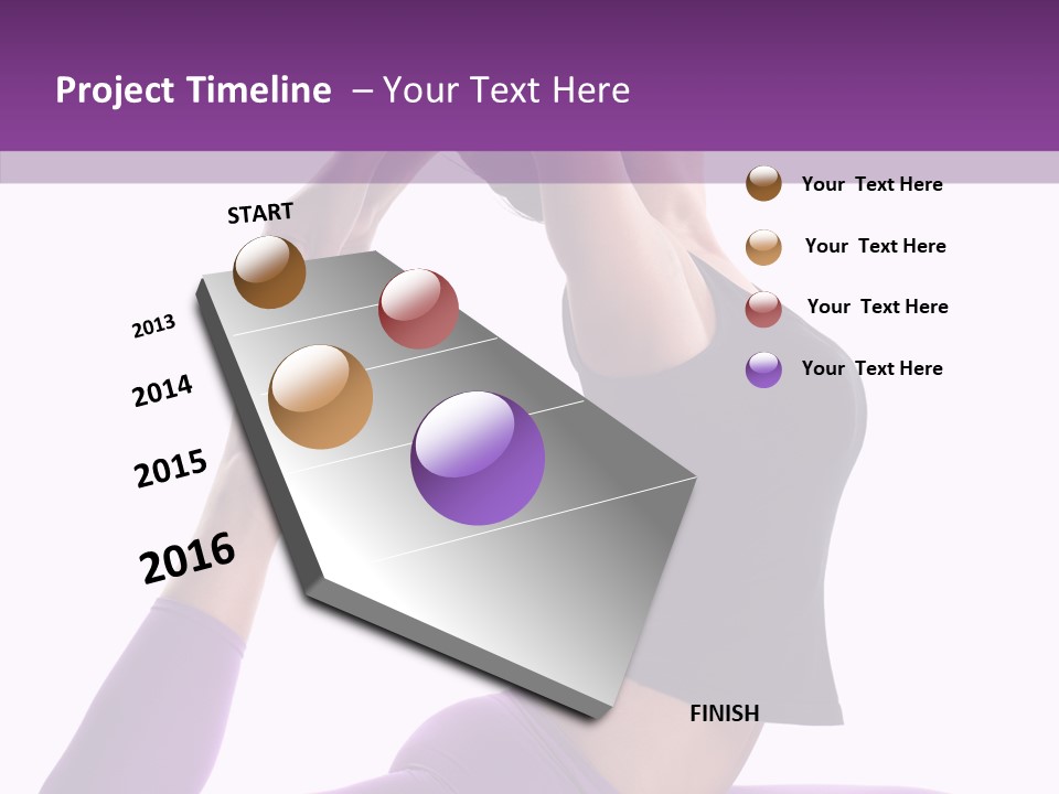Pilates Young People PowerPoint Template