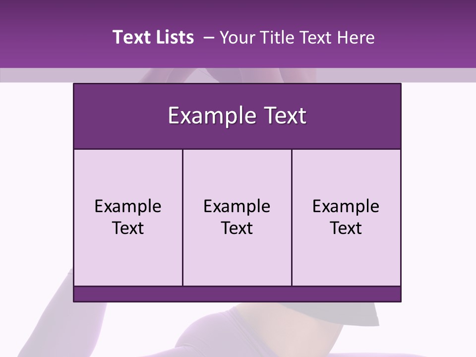 Pilates Young People PowerPoint Template