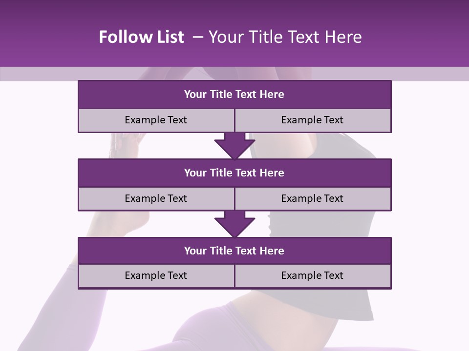 Pilates Young People PowerPoint Template