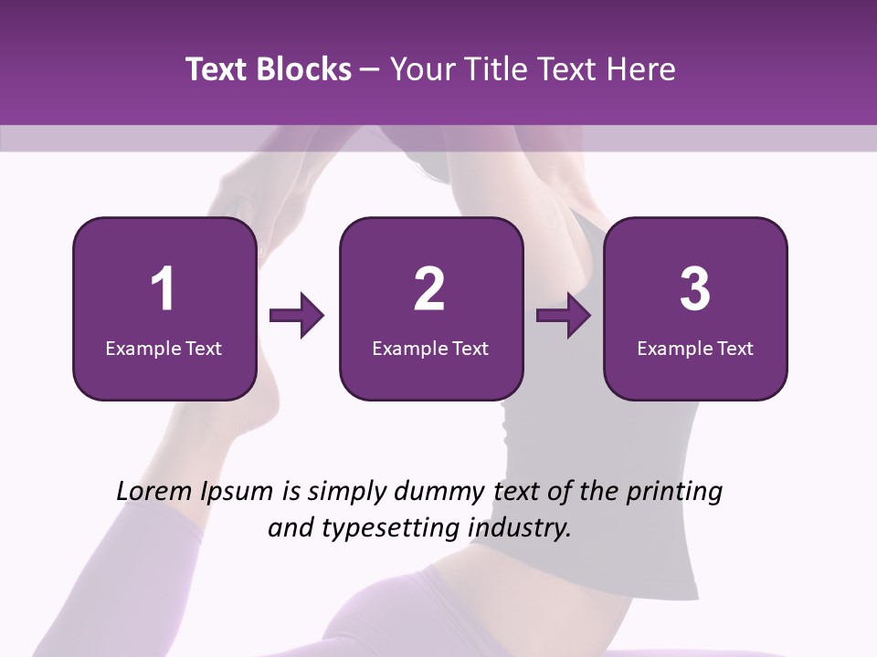 Pilates Young People PowerPoint Template