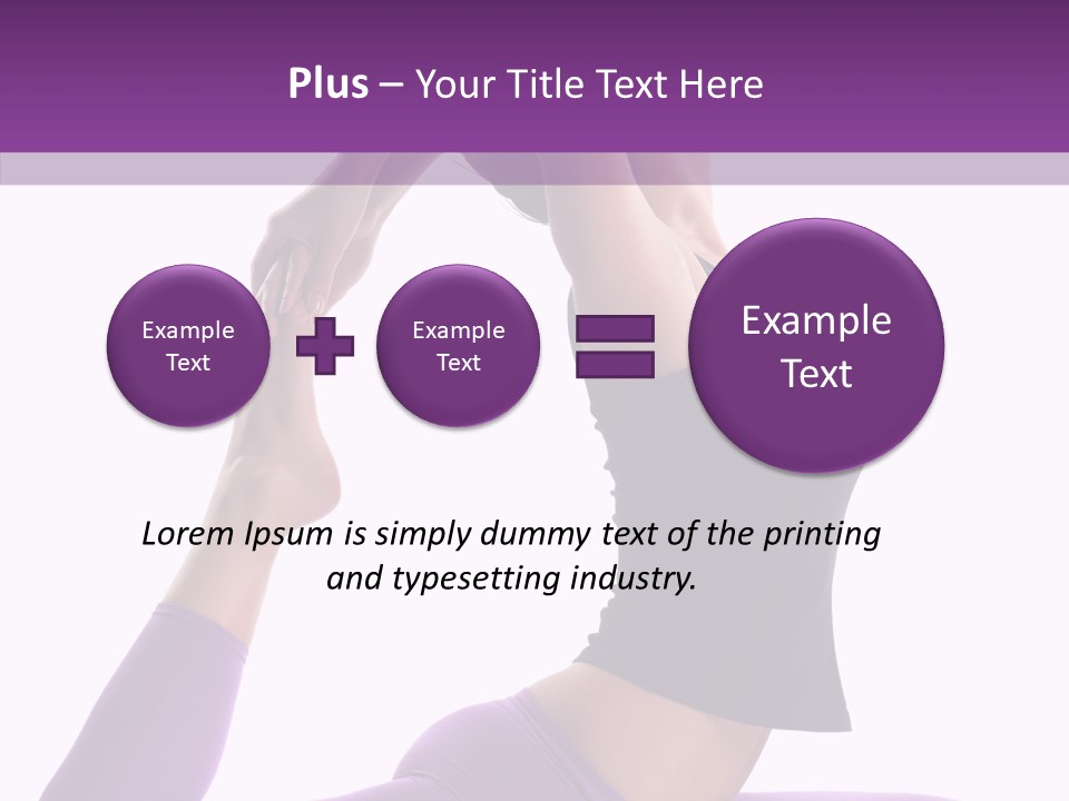 Pilates Young People PowerPoint Template