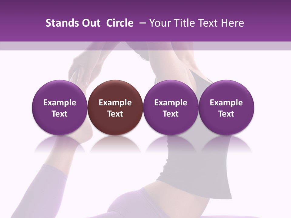 Pilates Young People PowerPoint Template