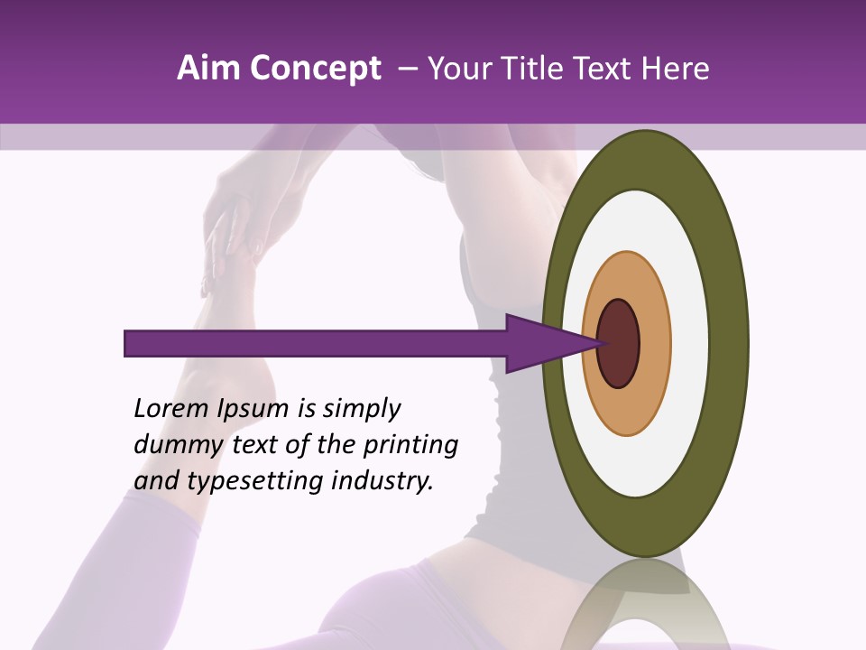 Pilates Young People PowerPoint Template