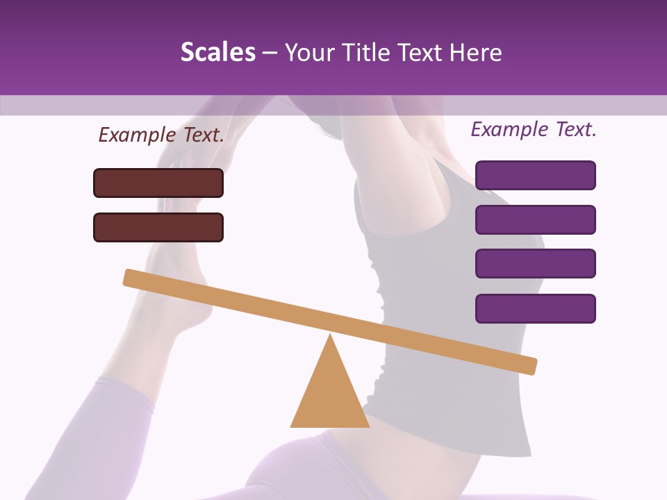 Pilates Young People PowerPoint Template